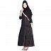Dubai style abaya made of nida fabric